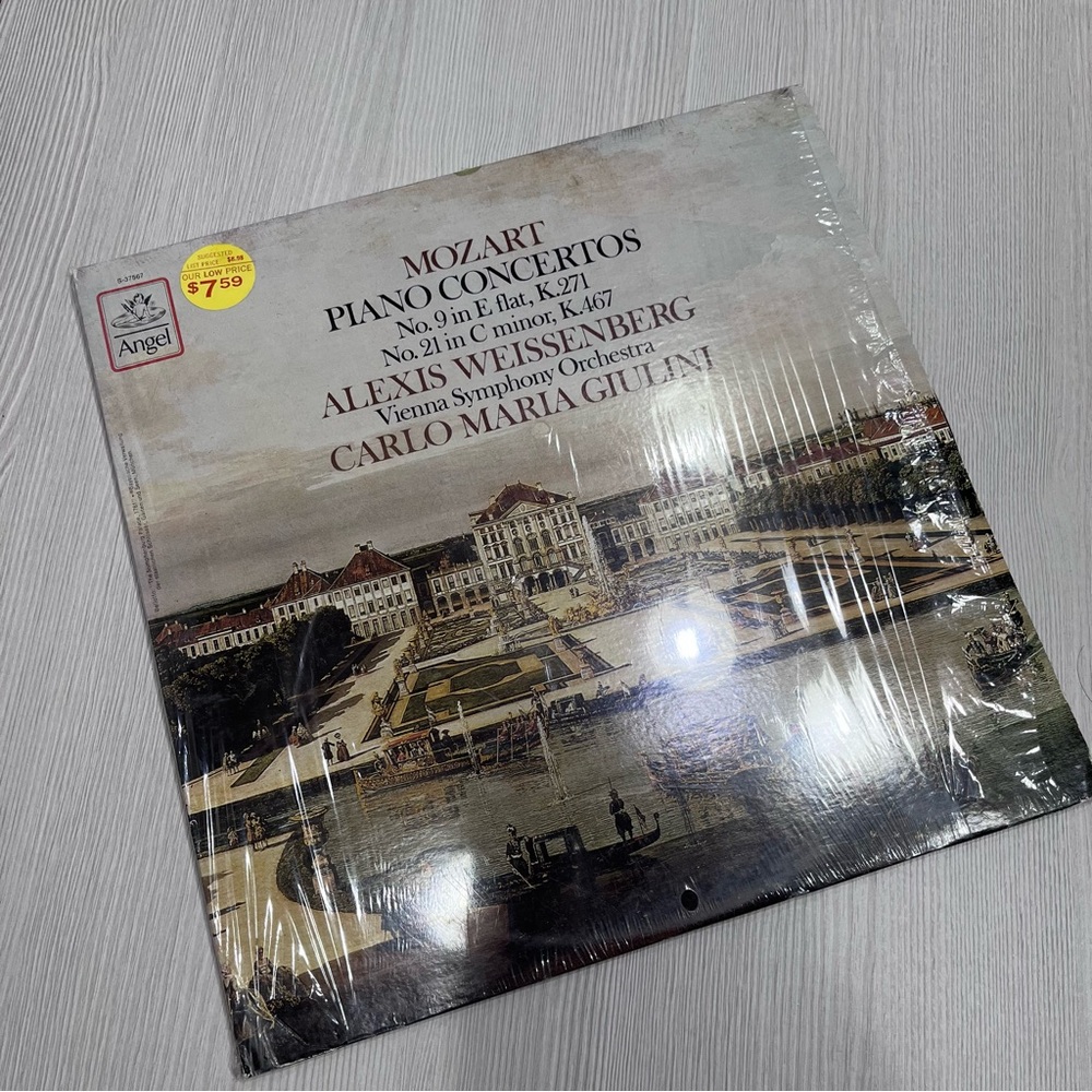 Mozart Piano Concertos Vinyl Record